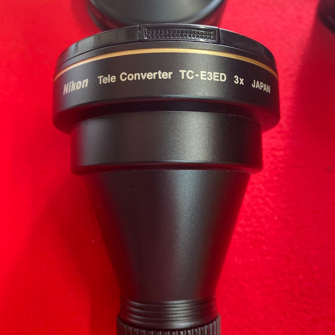 Nikon Zoom Lenses Tc-E3Ed 3X Wc 63Ur-E6 Ur-E20 Ur-E4