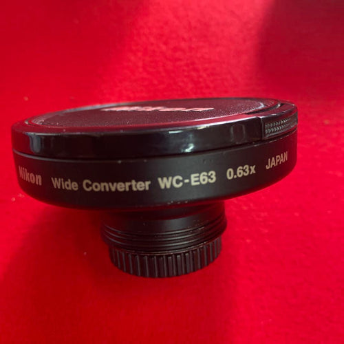 Nikon Zoom Lenses Tc-E3Ed 3X Wc 63Ur-E6 Ur-E20 Ur-E4