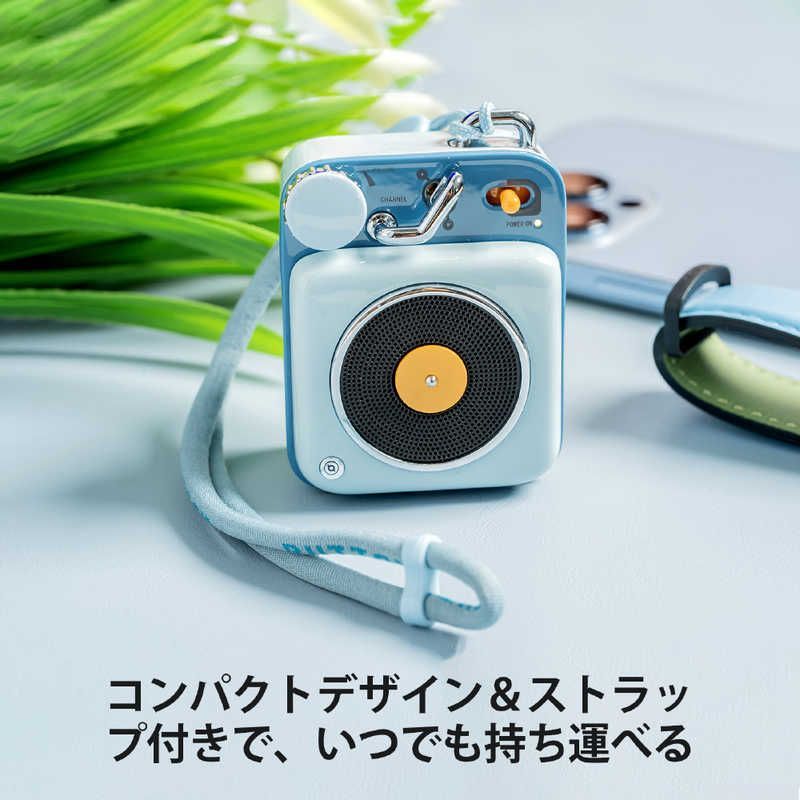 Muzen Others Button Sky Blue Bluetooth (Type-C) Mw-P1I2B