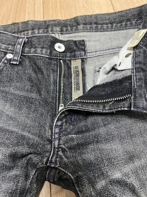 Neighborhood Straight Jeans Spnarrow Xs