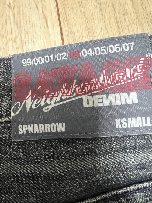 Neighborhood Straight Jeans Spnarrow Xs