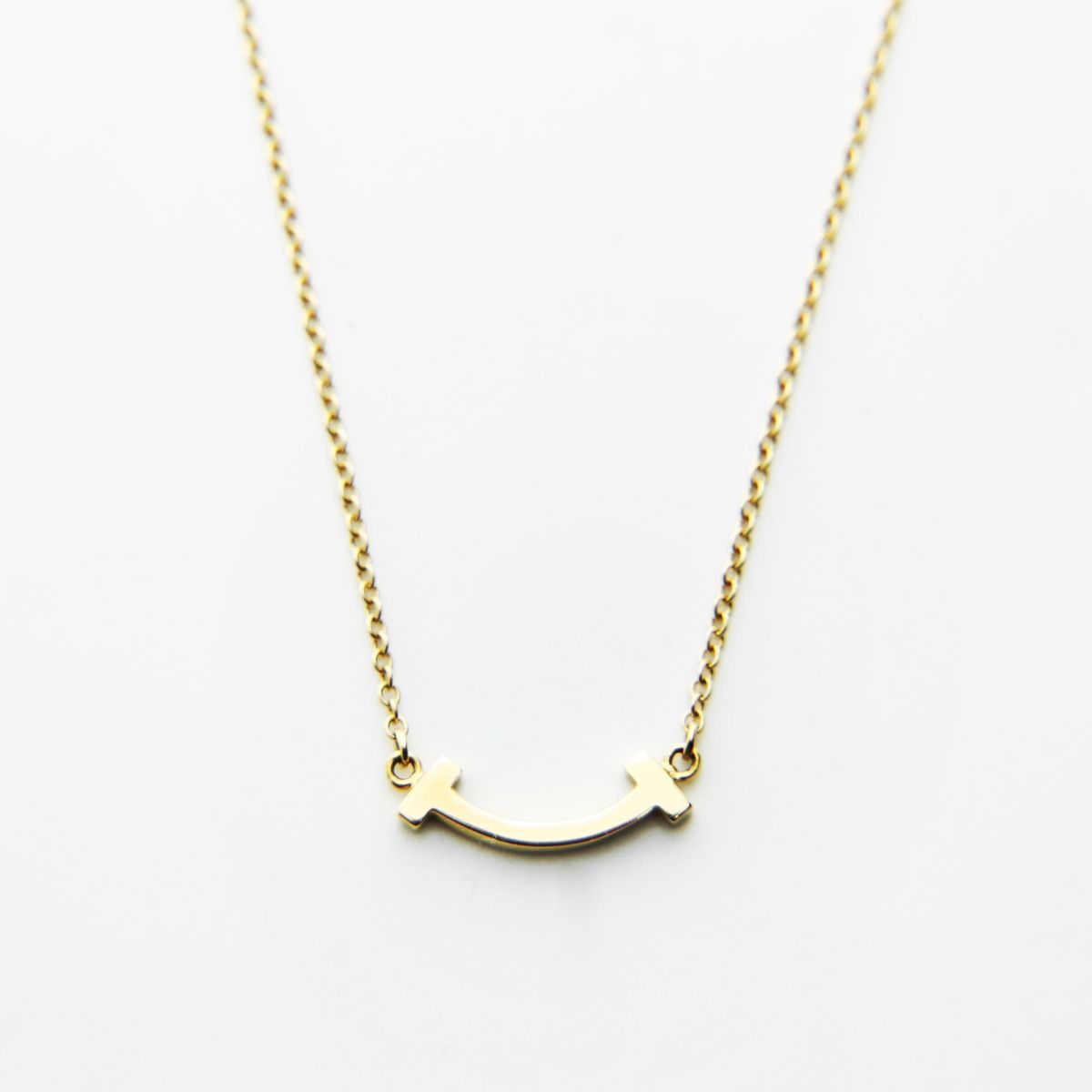 Tiffany Necklace Tiffany&Co. Au750 T