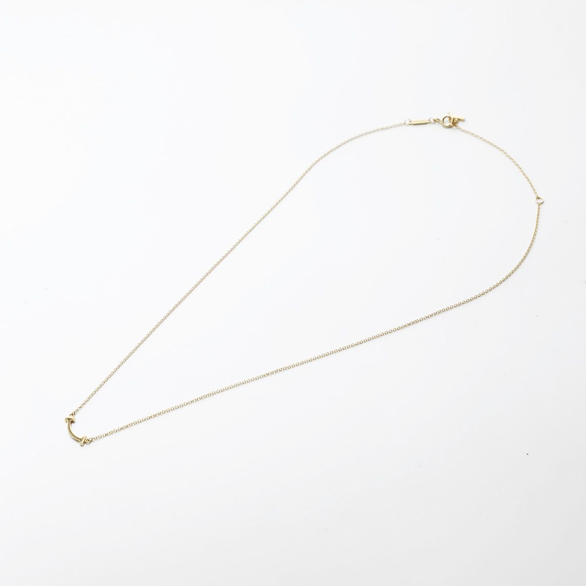 Tiffany Necklace Tiffany&Co. Au750 T
