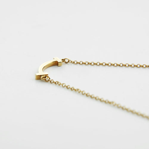 Tiffany Necklace Tiffany&Co. Au750 T