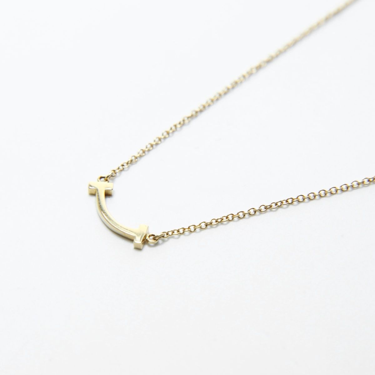 Tiffany Necklace Tiffany&Co. Au750 T