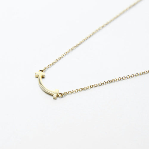 Tiffany Necklace Tiffany&Co. Au750 T
