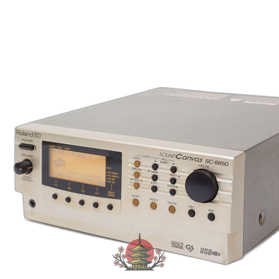 Roland Hardware Sound Source Ed Sc-8850 Canvas