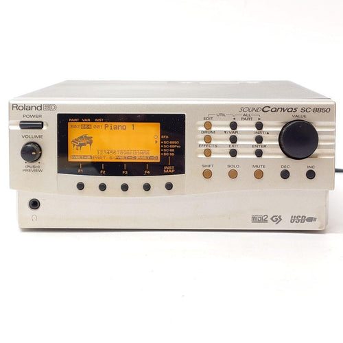 Roland Hardware Sound Source Ed Sc-8850 Canvas