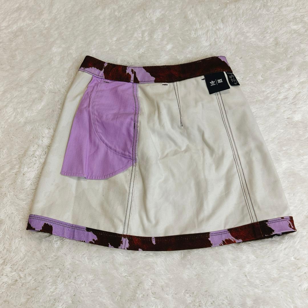 Adidas Pencil Skirts Ivy Park Denim Cow-Print Skirt