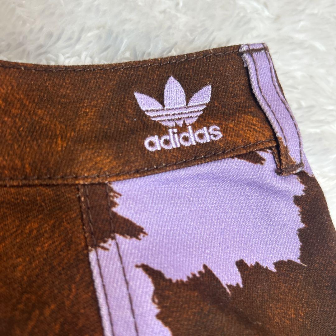 Adidas Pencil Skirts Ivy Park Denim Cow-Print Skirt