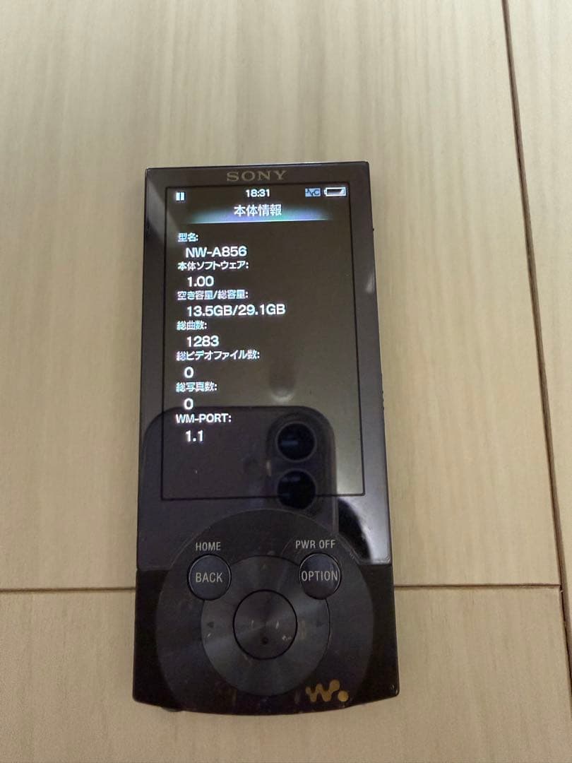 Sony Digital Audio Player Nw-A856
