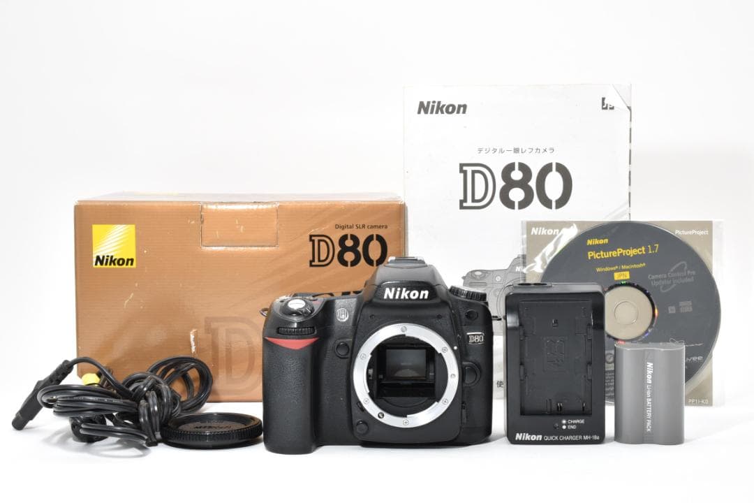 Digital Slr Nikon D80 #21509