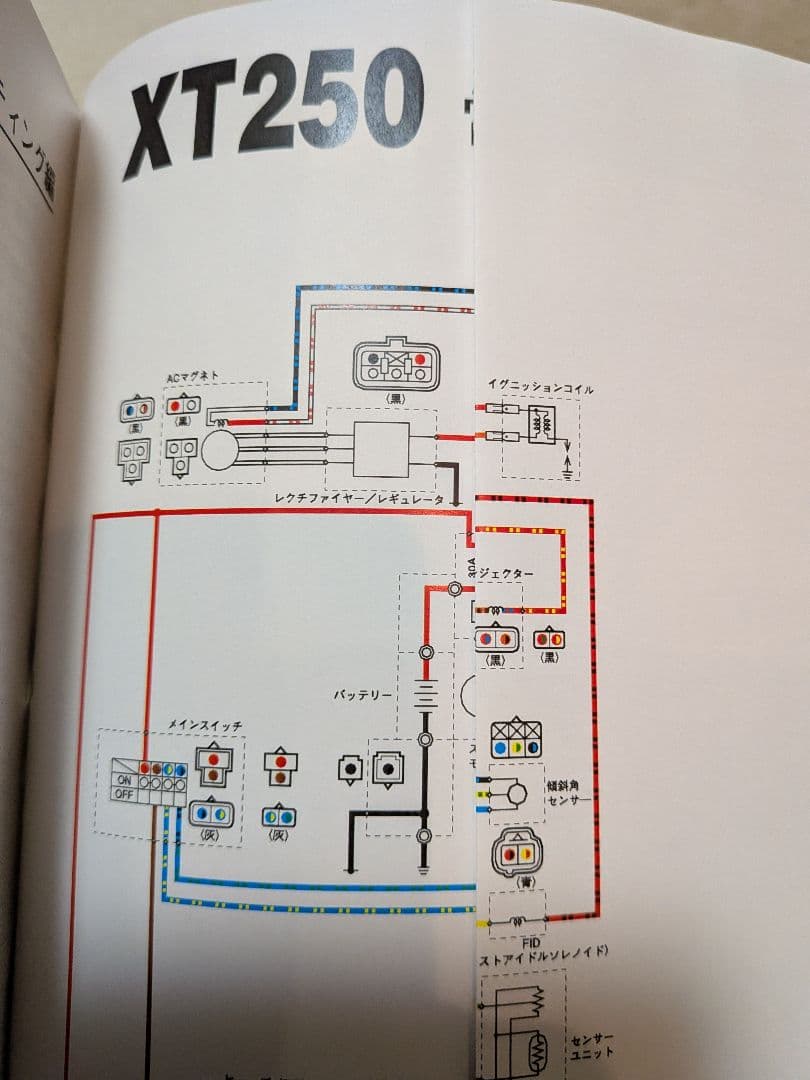 Yamaha Catalog Manual Xt250