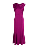 Long Sleeves, Three Quarter Sleeve Roland Mouret Mauve