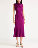 Long Sleeves, Three Quarter Sleeve Roland Mouret Mauve