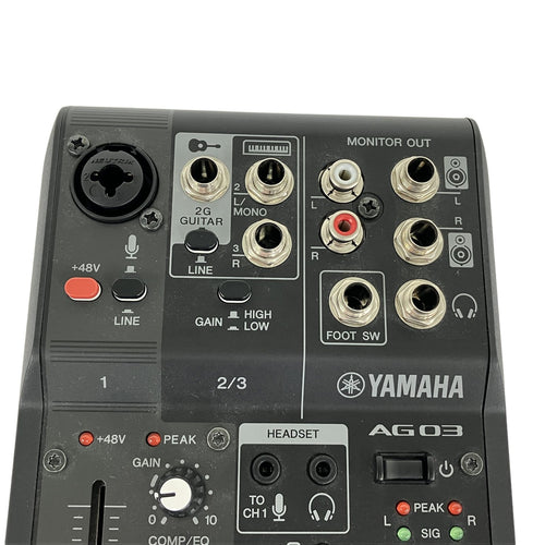 Audio Interface Yamaha Ag03 Mk2 2023 Y11514382