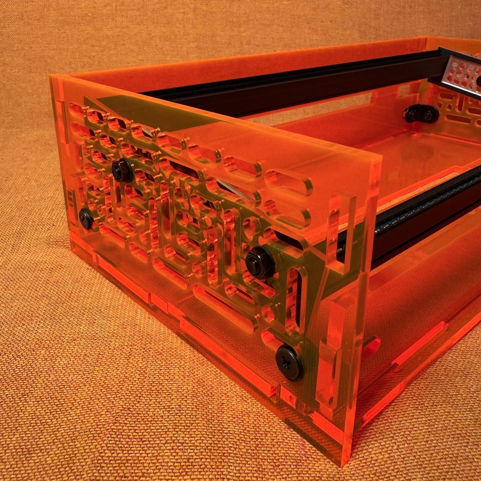 Modular Synthesizer Takazudo Zudo-Block-60 Orange-Lite Orange