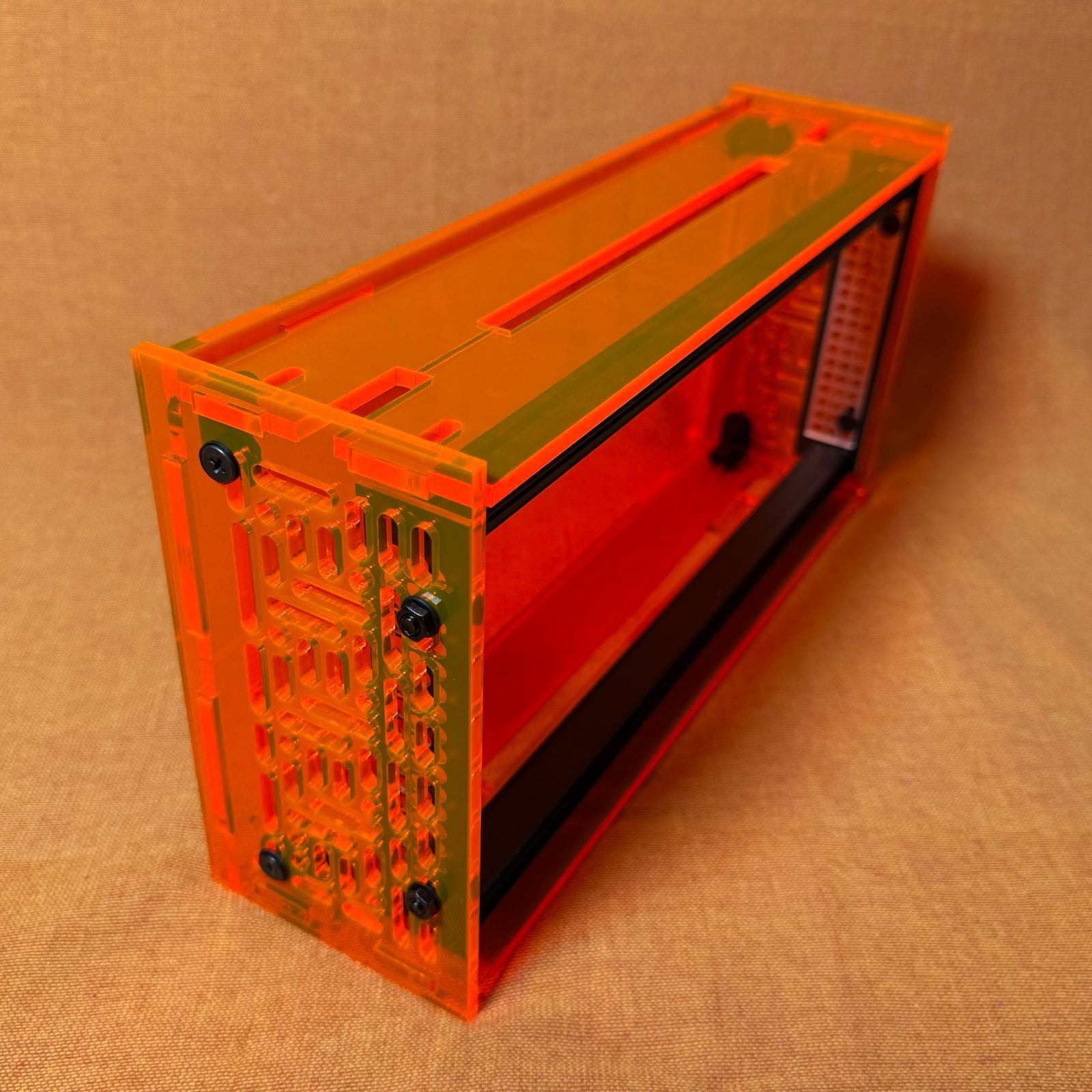 Modular Synthesizer Takazudo Zudo-Block-60 Orange-Lite Orange