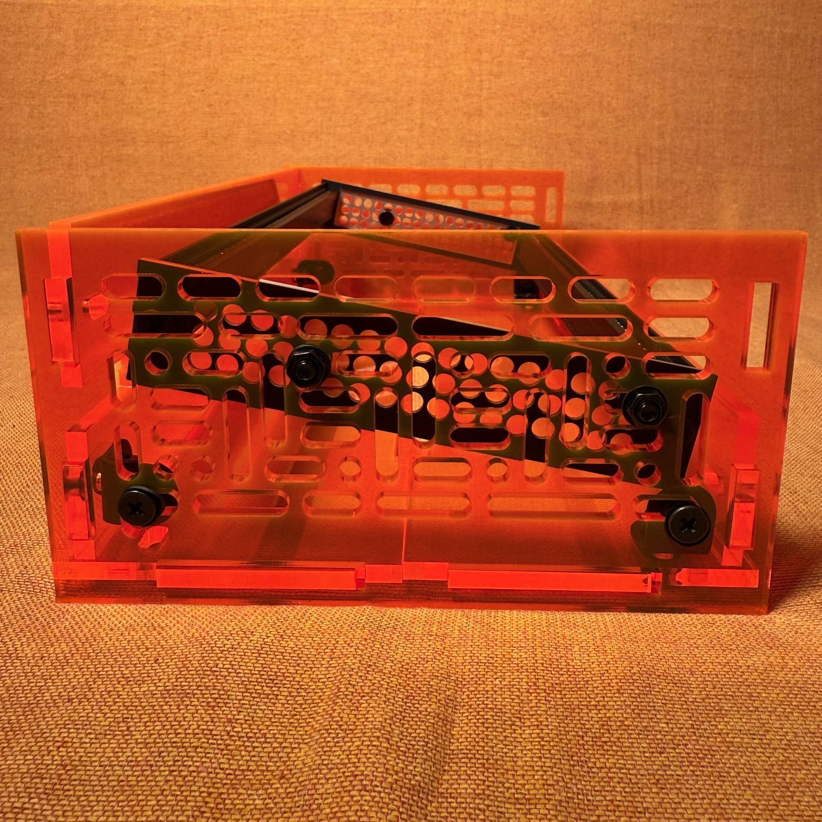 Modular Synthesizer Takazudo Zudo-Block-60 Orange-Lite Orange