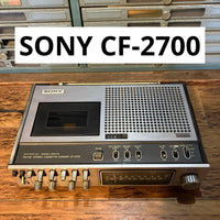 Sony Radios Radio Cassette Players Cf-2700 Fm/Am