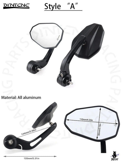 Mirror Mt-07 2025 Mt09 2021-2023