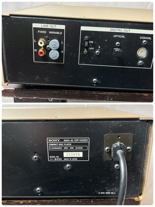 Sony Cd Sacd Player Cdp-Xa55Es