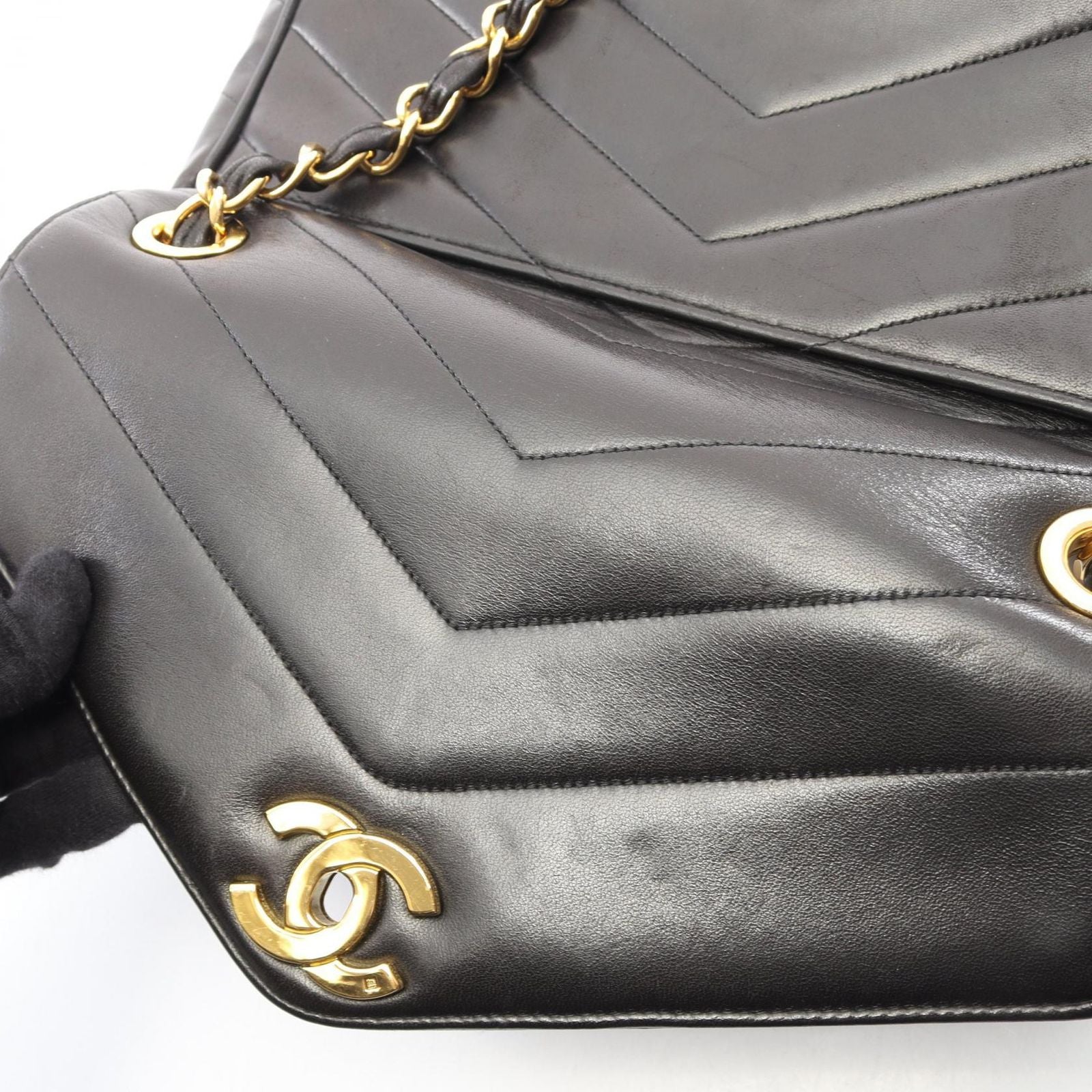Chanel Shoulder Bag V Used A