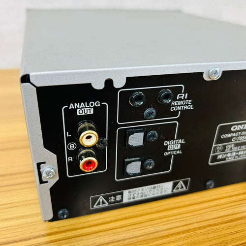 Onkyo Cd Sacd Player Intec205 C-705Fx2(S)