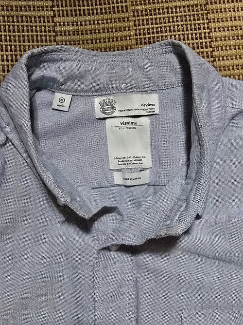 Visvim Denim Shirts Dungaree Lungta Shirt Giza