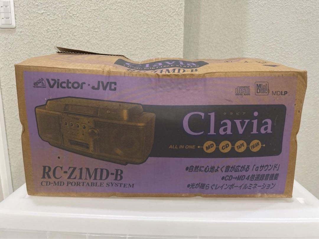 Victor Cd, Md Cassette Decks Clavia Rc-Z1Md-B