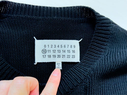 Maison Margiela Knitted Tops Sweaters S