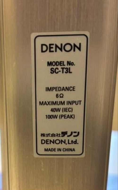 Denon Surround Speakers, Rear Soundbars 5