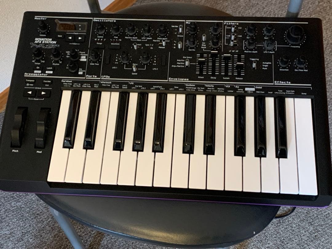 Analog Synthesizer Novation Afx Station