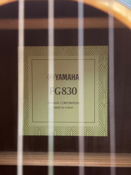 Yamaha Acoustic Guitar Fg830