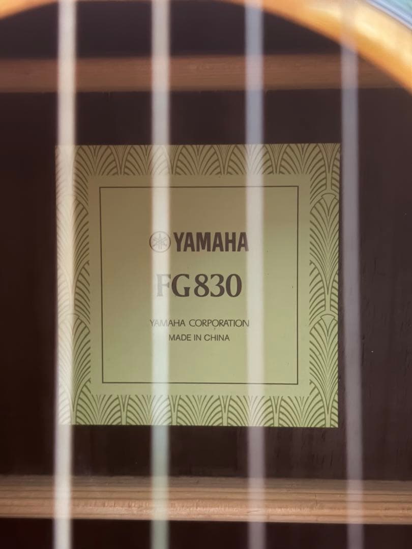 Yamaha Acoustic Guitar Fg830