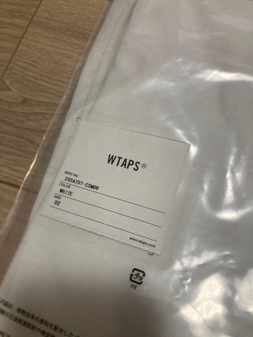 Wtaps 7 Minutes, Long -Sleeved Cut -And -Sew Aii 01 Ls Cotton T M