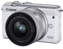Digital Slr Canon Eos M200 Eosm200Wh-1545Isstmlk