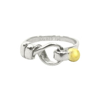 Ring Tiffany&Co. Sv925 K18 750 9.5 Used