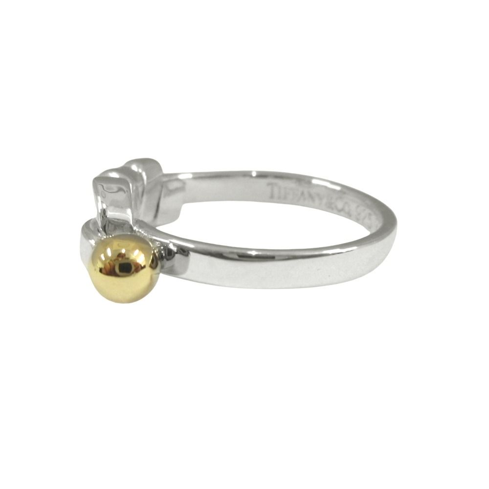 Ring Tiffany&Co. Sv925 K18 750 9.5 Used