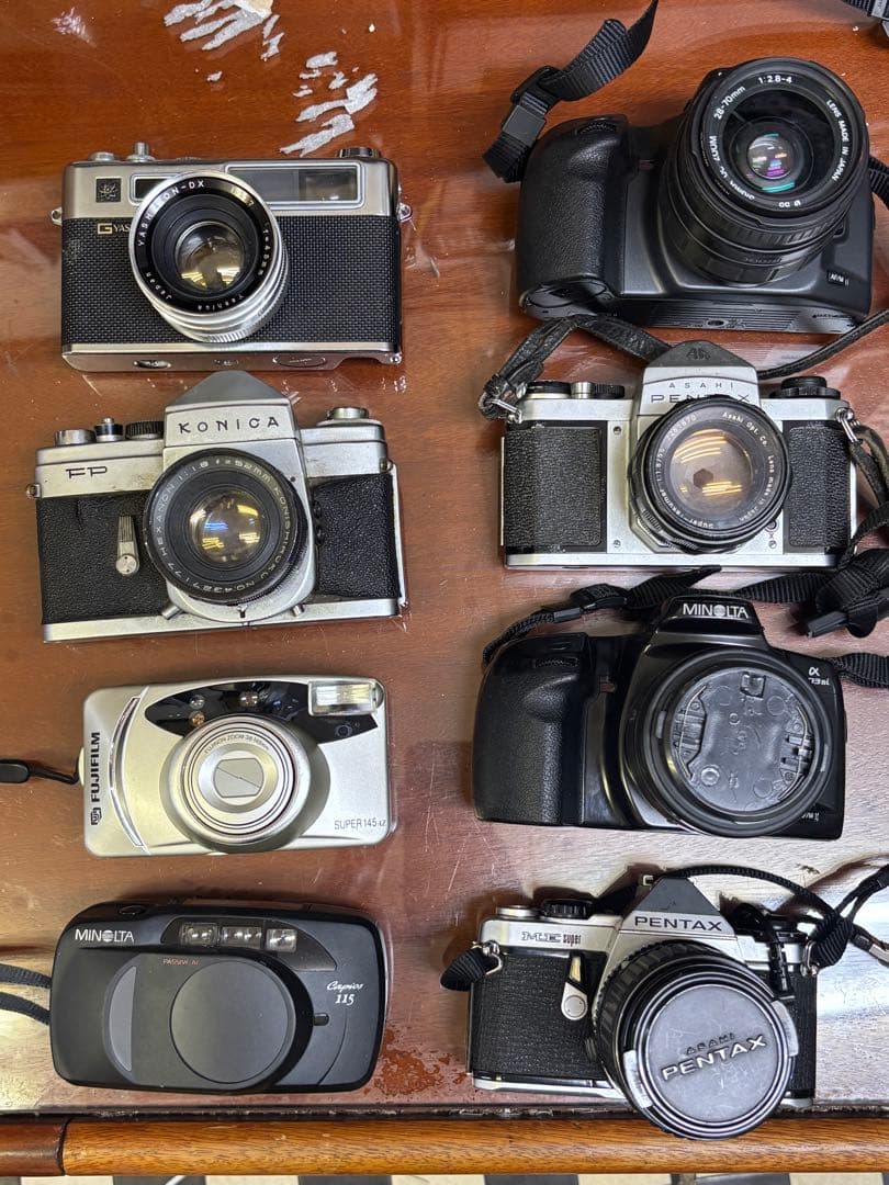 Slr Cameras (Film) Pentax Minolta Yashica Fujifilm