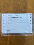 Fujifilm Instant Camera Body Instax Mini Evo