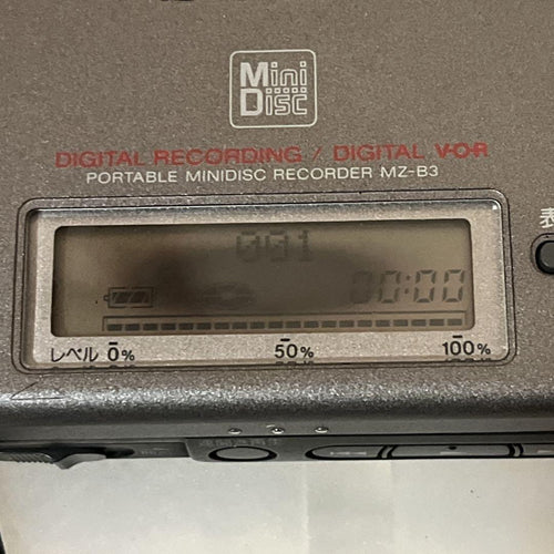 Sony Portable Players Mz-B3 Md