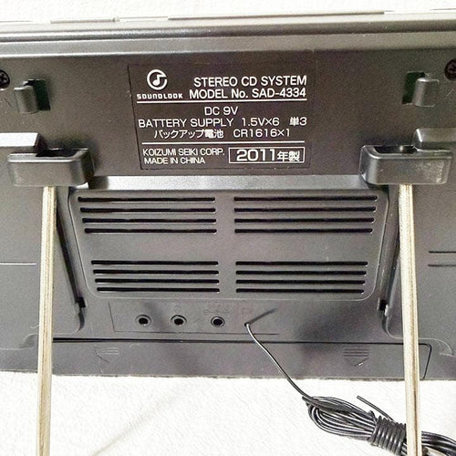 Cd Md Cassette Deck Soundlook Cd-556