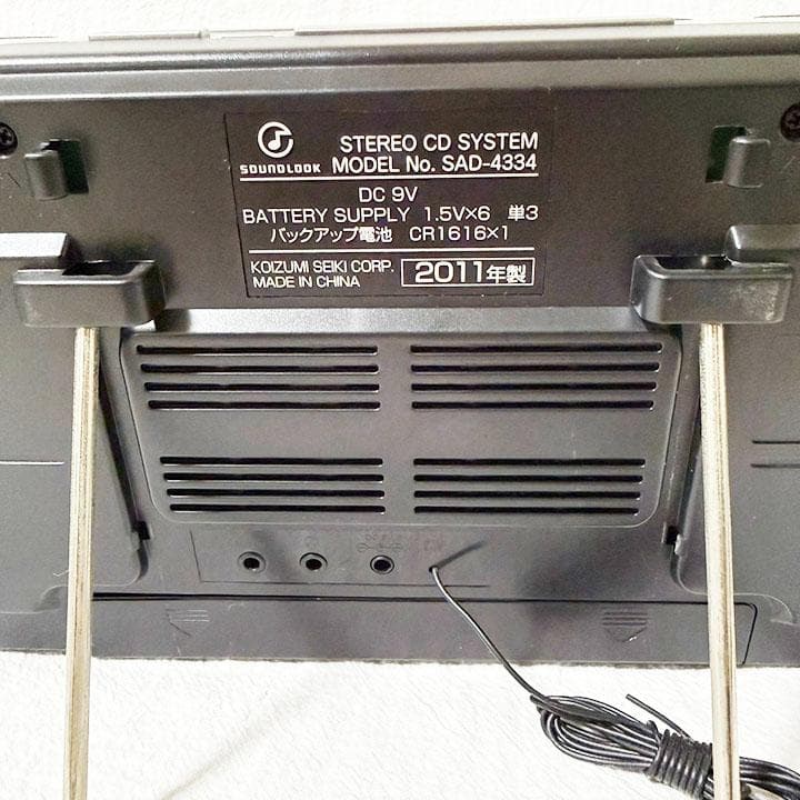 Cd Md Cassette Deck Soundlook Cd-556