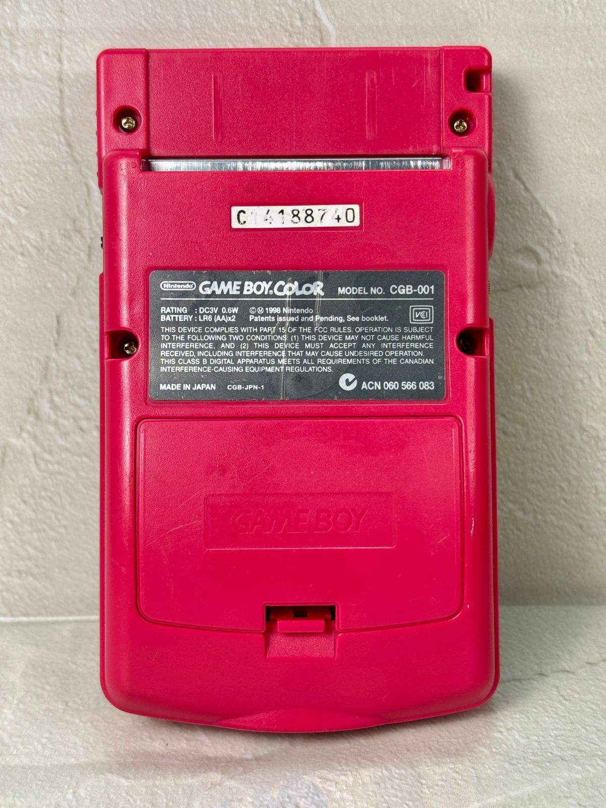 Nintendo Body (Color) Ips Cgb-001