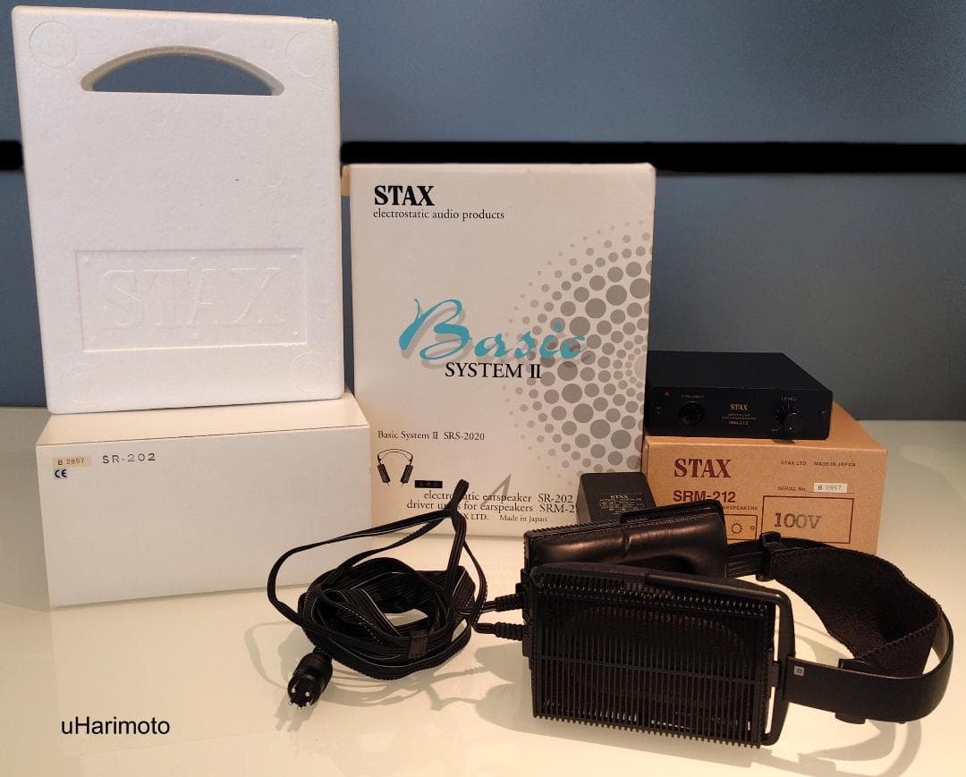 Stax Wired Headphone Srs-2020 (Sr-202 Srm-212)