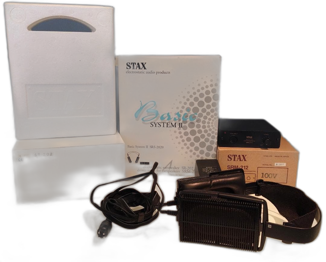 Stax Wired Headphone Srs-2020 (Sr-202 Srm-212)