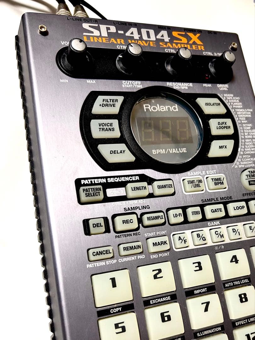 Samplers Roland Sp-404Sx