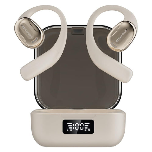 Wireless Earphone Sansui Bluetooth 5.4 Ipx4 Type-C Aac Sbc