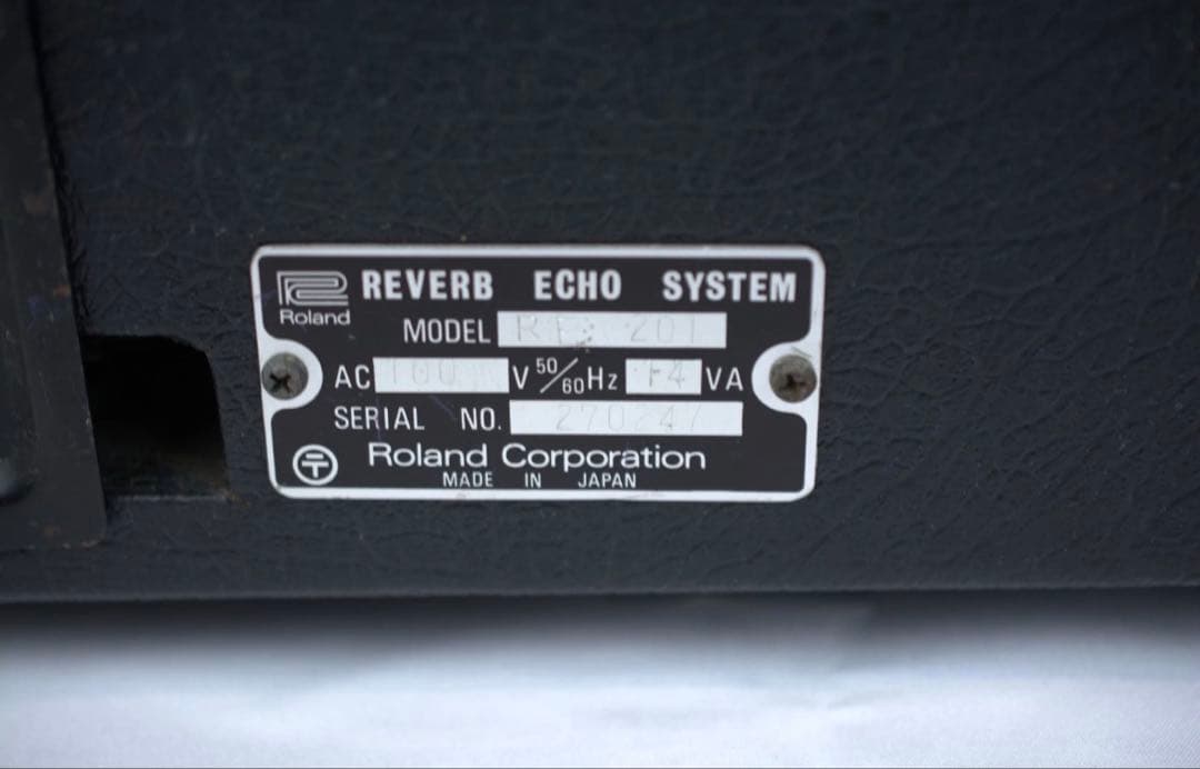 Roland Guitar Effects Units 1974 Re-201 Space Echo